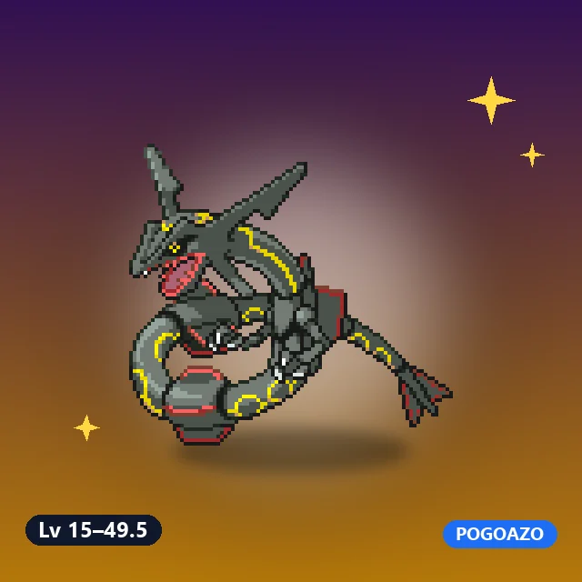 Shiny Rayquaza