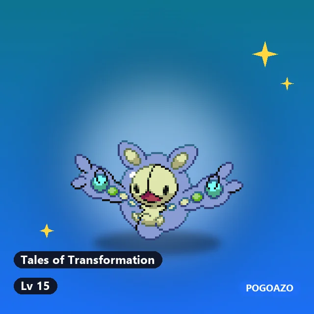 Shiny Reuniclus · Tales of Transformation background