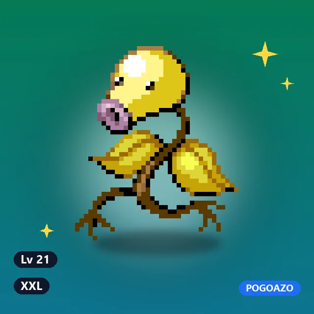 Shiny Bellsprout · XXL