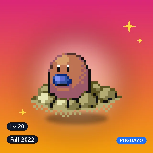 Shiny Diglett · Fall 2022