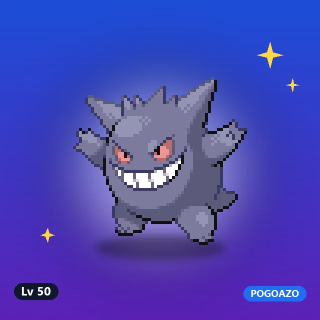 Shiny Gengar · Lv 50