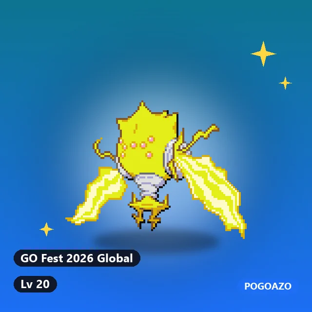Shiny Regieleki · GO Fest 2026 Global background