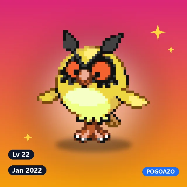 Shiny Hoothoot · Jan 2022