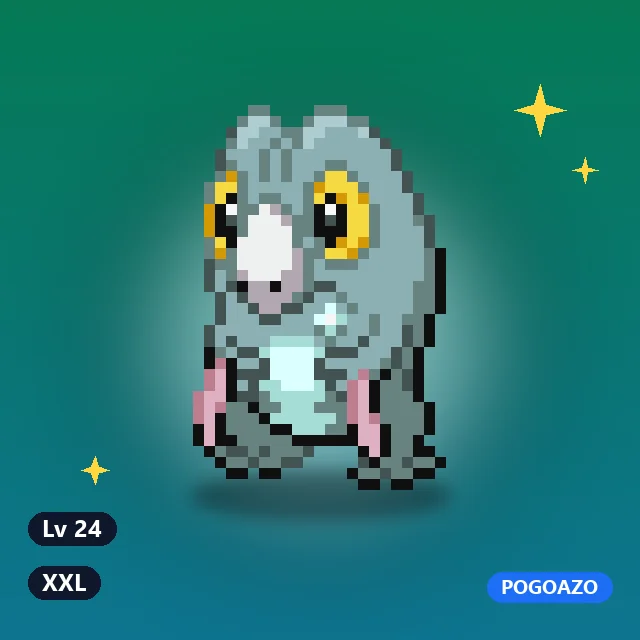 Shiny Frigibax · XXL