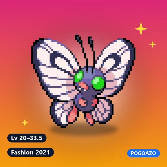 Shiny Butterfree · Fashion 2021