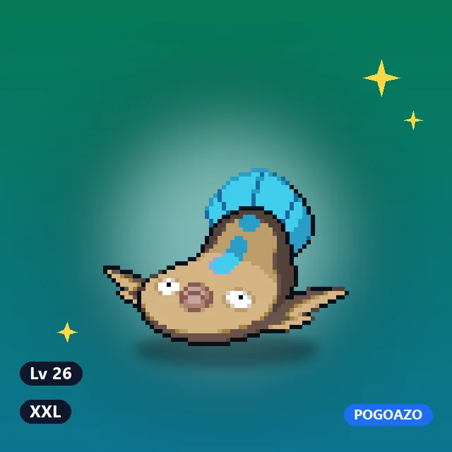 Shiny Stunfisk · XXL