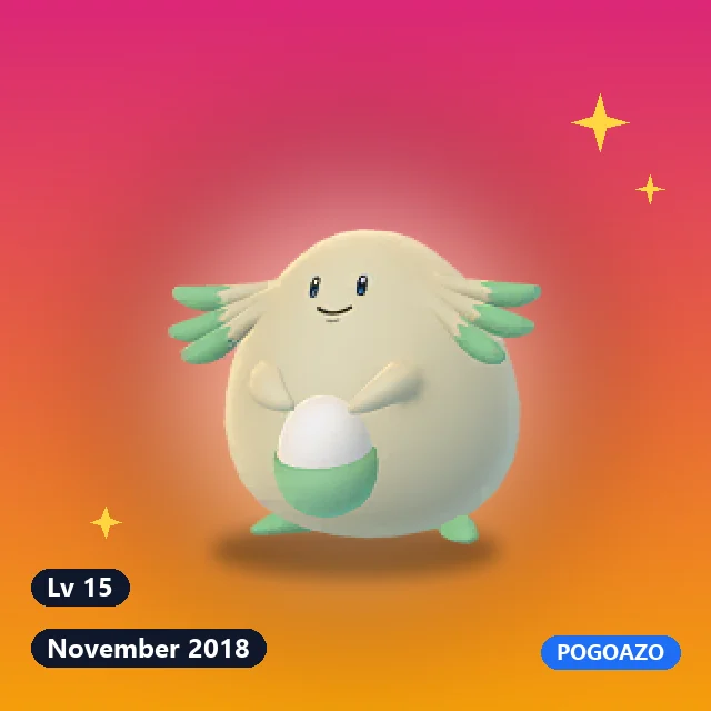 Shiny Chansey · November 2018