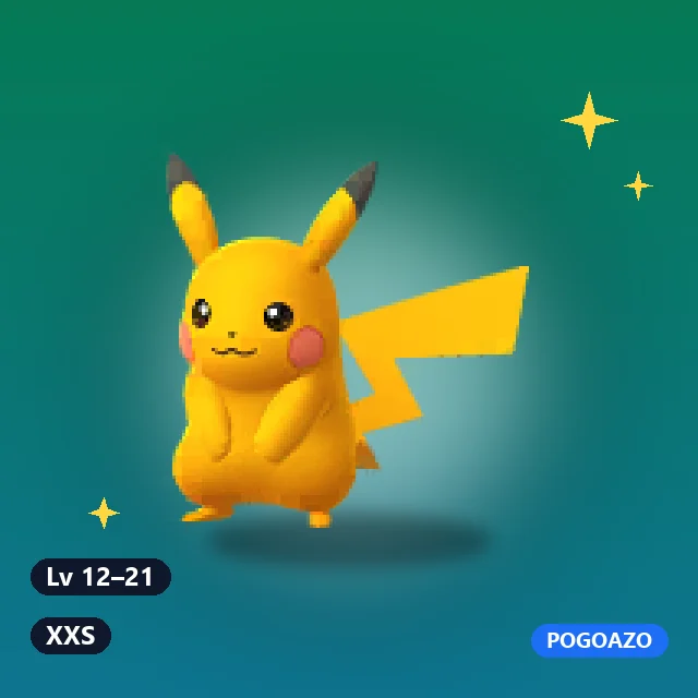 Shiny Pikachu · XXS