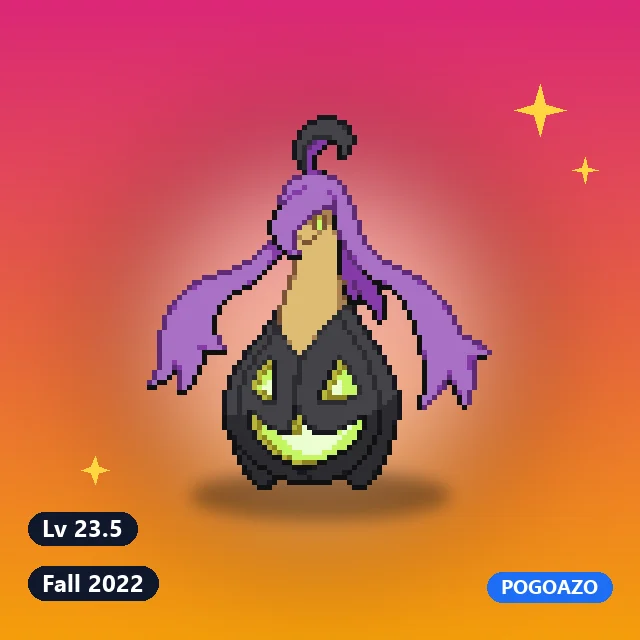 Shiny Gourgeist · Fall 2022 · Fall 2022