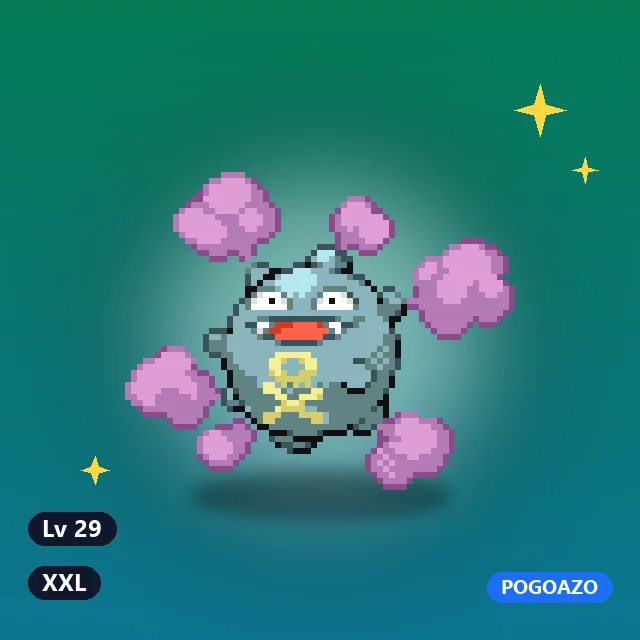 Shiny Koffing · XXL