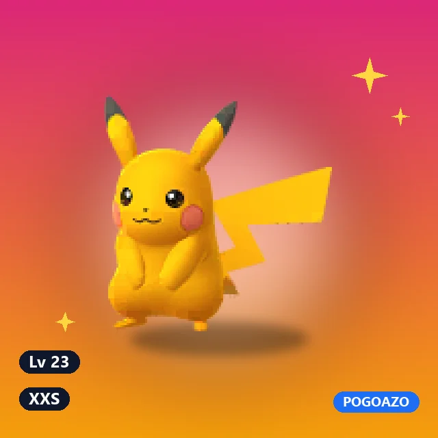 Shiny Pikachu · Jan 2023 · XXS