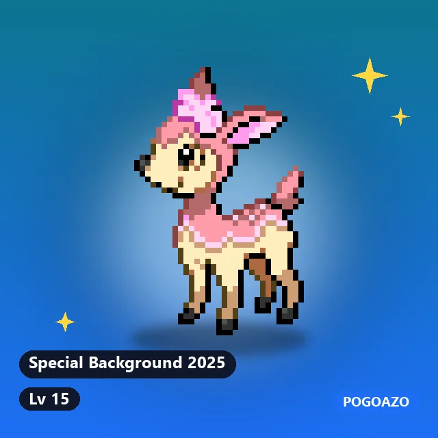 Shiny Deerling · Spring · Special Background 2025 background
