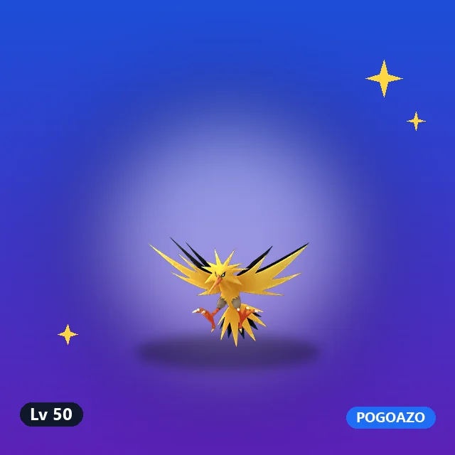 Shiny Galarian Zapdos · Lv 50