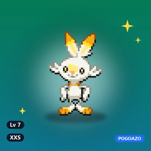 Shiny Scorbunny · XXS