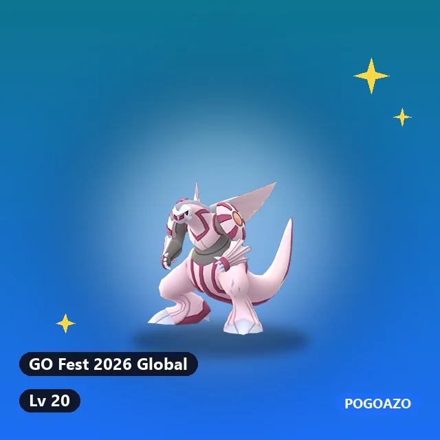 Shiny Palkia · Origin · GO Fest 2026 Global background
