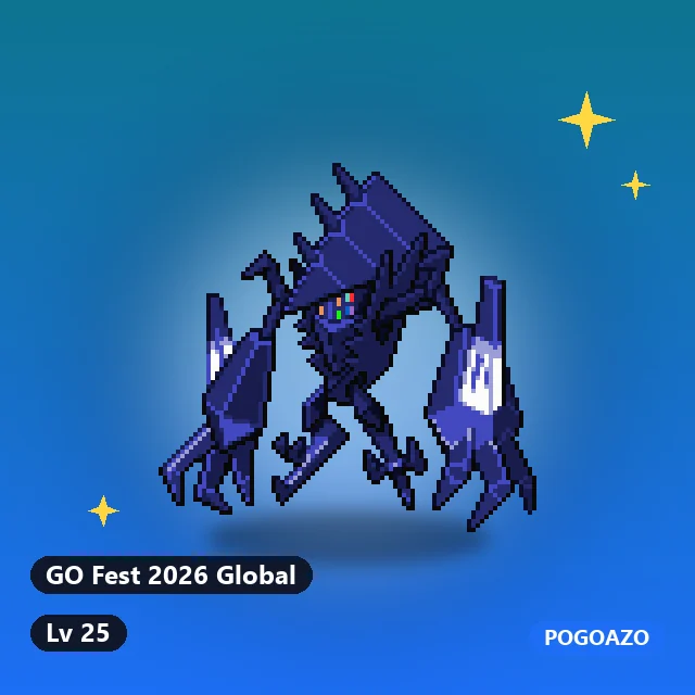 Shiny Necrozma · GO Fest 2026 Global background