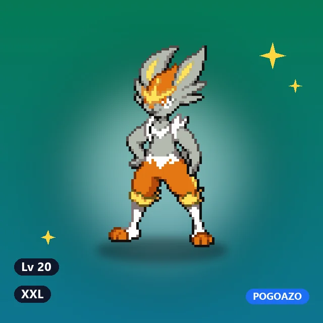 Shiny Cinderace · XXL