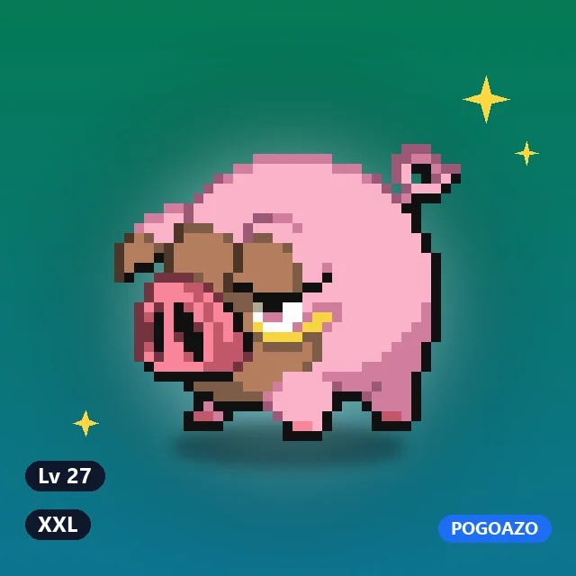 Shiny Lechonk · XXL