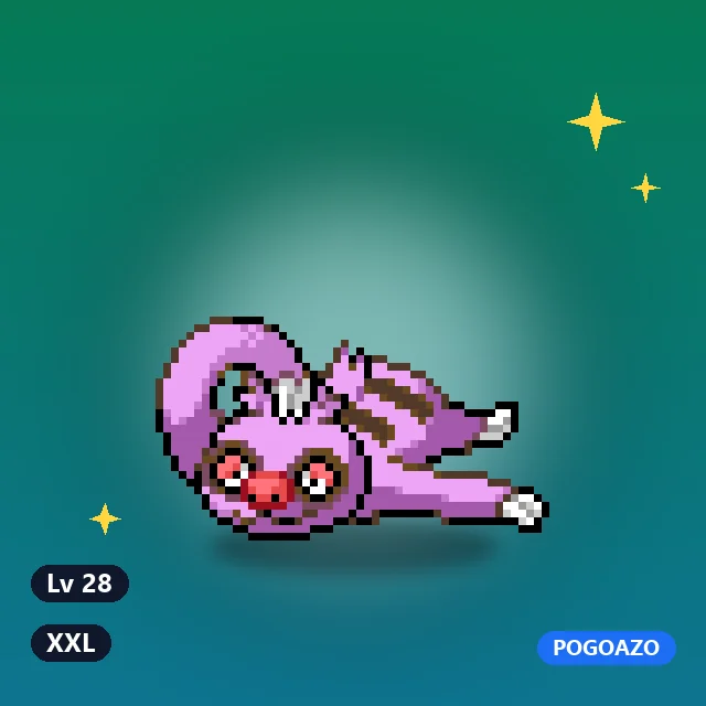 Shiny Slakoth · XXL