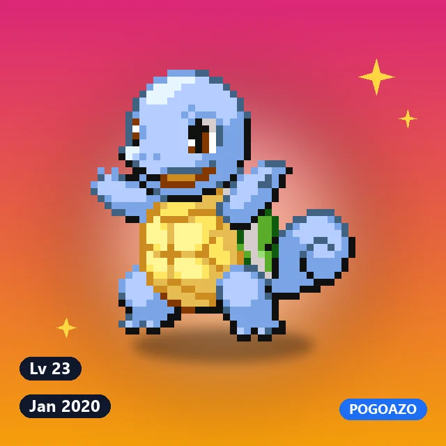Shiny Squirtle · Jan 2020