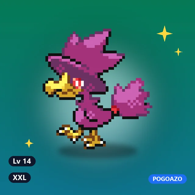 Shiny Murkrow · XXL