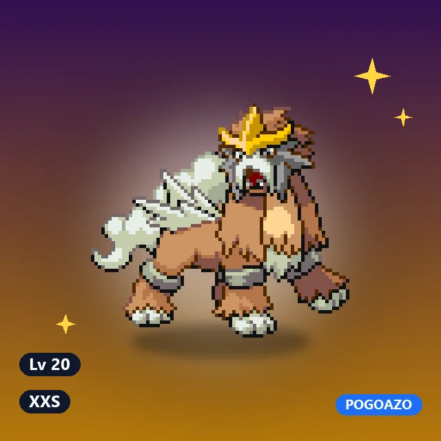 Shiny Entei · XXS