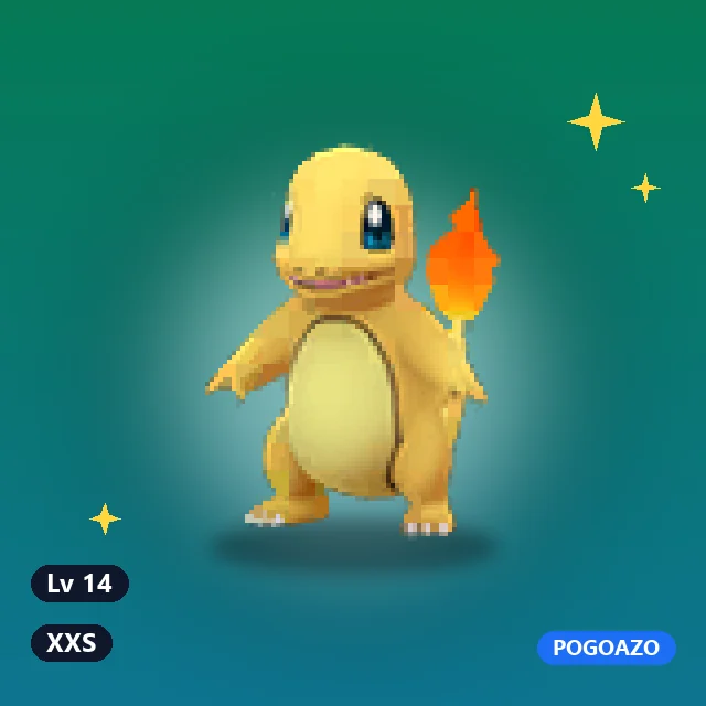 Shiny Charmander · XXS