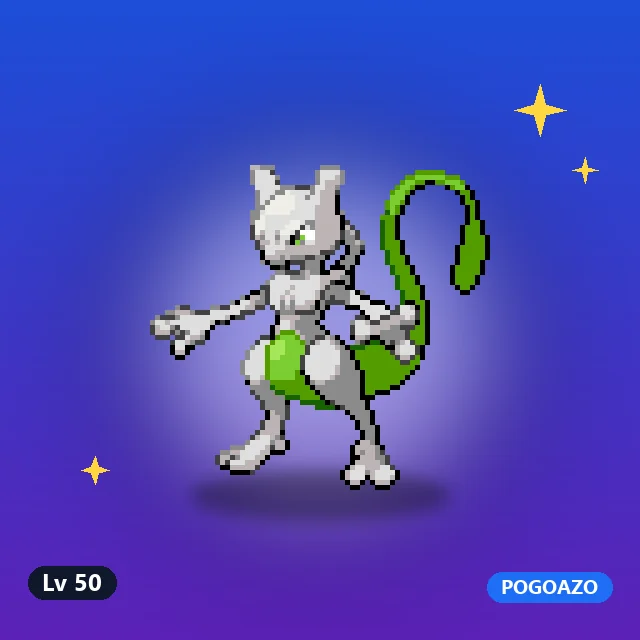 Shiny Mewtwo · Lv 50