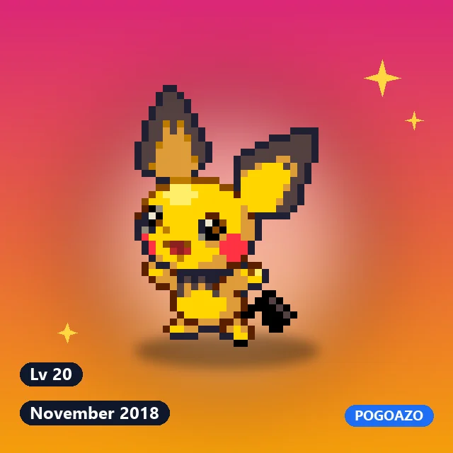 Shiny Pichu · November 2018