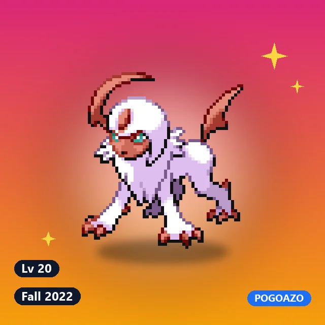Shiny Absol · Fall 2022