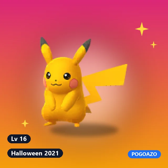 Shiny Pikachu · Halloween 2021
