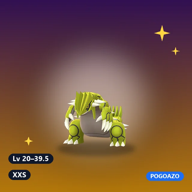 Shiny Groudon · XXS