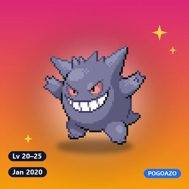 Shiny Gengar · Jan 2020