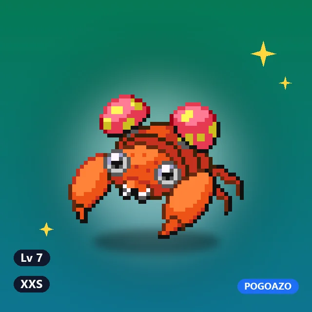 Shiny Paras · XXS