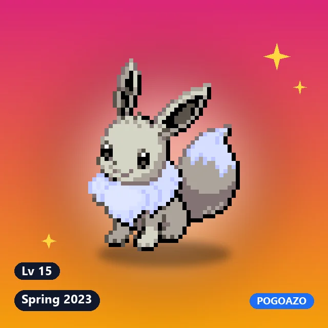 Shiny Eevee · Spring 2023