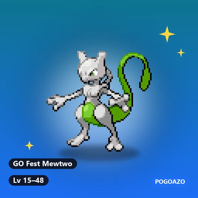 Shiny Mewtwo · GO Fest Mewtwo background