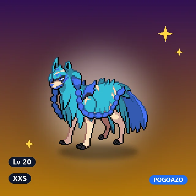 Shiny Zacian · Hero · XXS