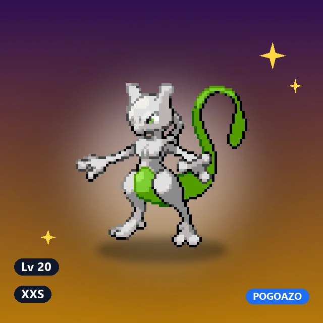 Shiny Mewtwo · XXS