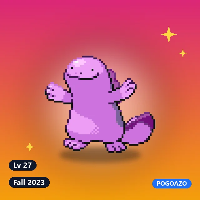 Shiny Quagsire · Fall 2023