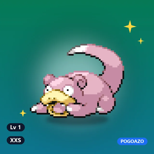 Shiny Slowpoke · XXS